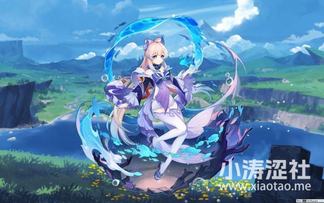 水淼aqua cos珊瑚宫心海 | 水淼aqua《原神 Impact》cos图集