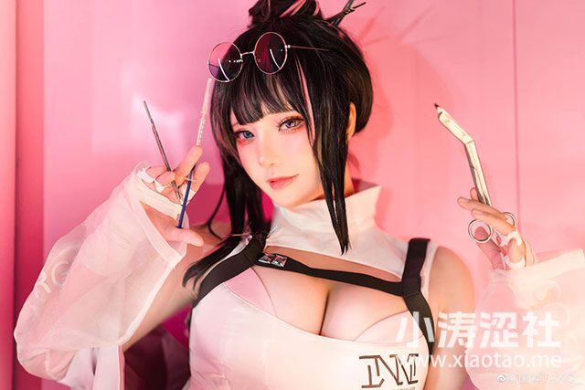 菌烨TAKO_cos 图集 | 菌烨tako 在《少女前线》变身薇 UL-CS5