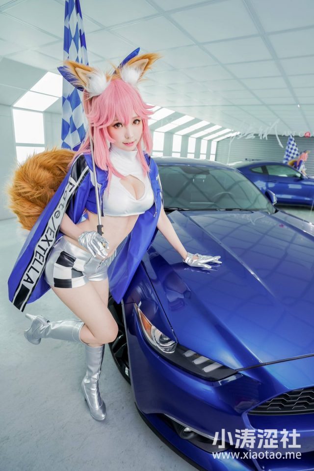 coser@ElyEE子在《Fate/Grand Order》化身“九尾狐狸”玉藻前