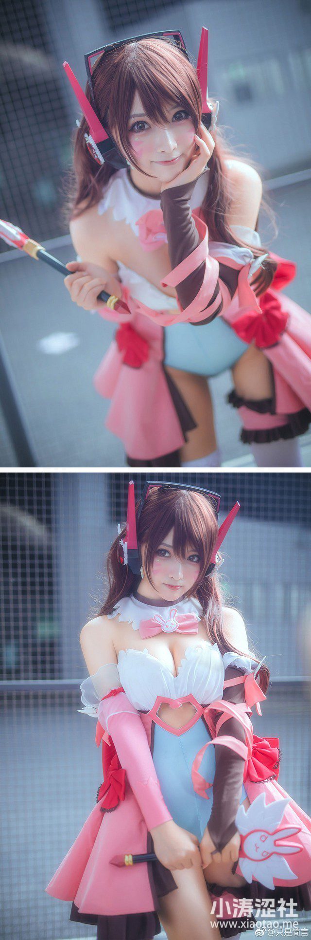 coser@只是简言在《守望先锋》中化身“小甜心”宋哈娜D.Va