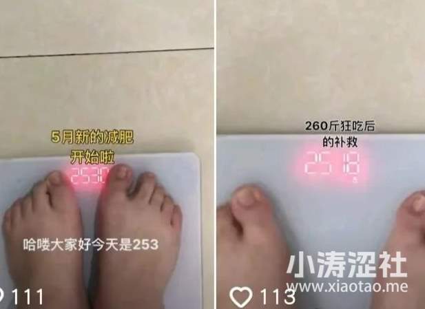 减肥是你の谎言，隆江是最美の浪漫！565.6斤微胖女孩减肥日记，是我的电子猪脚饭！_黑料正能量