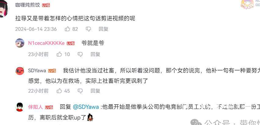 笑晕咯！B站百大再爆破防金句：看这帮社畜堵车_黑料正能量