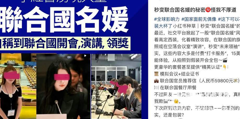 聊一聊联合国赛道的“第一人”林大小姐_黑料正能量
