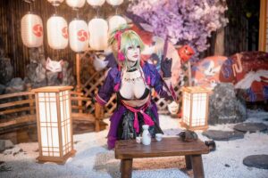 七七娜娜子：原神久岐忍同人作品赏析