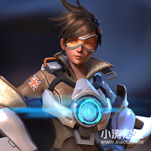 coser@PUGOFFKA在《守望先锋》化身迷人的“猎空者”Tracer