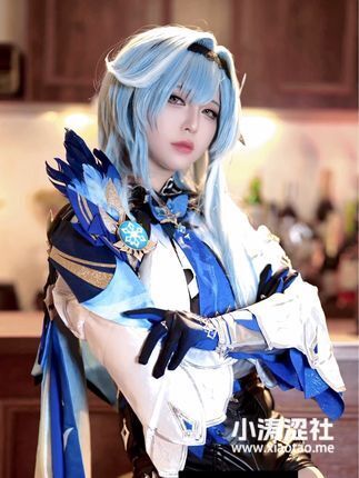 半半子cos《FGO》黑枪呆女仆，黑枪呆女仆cos高清美图合集