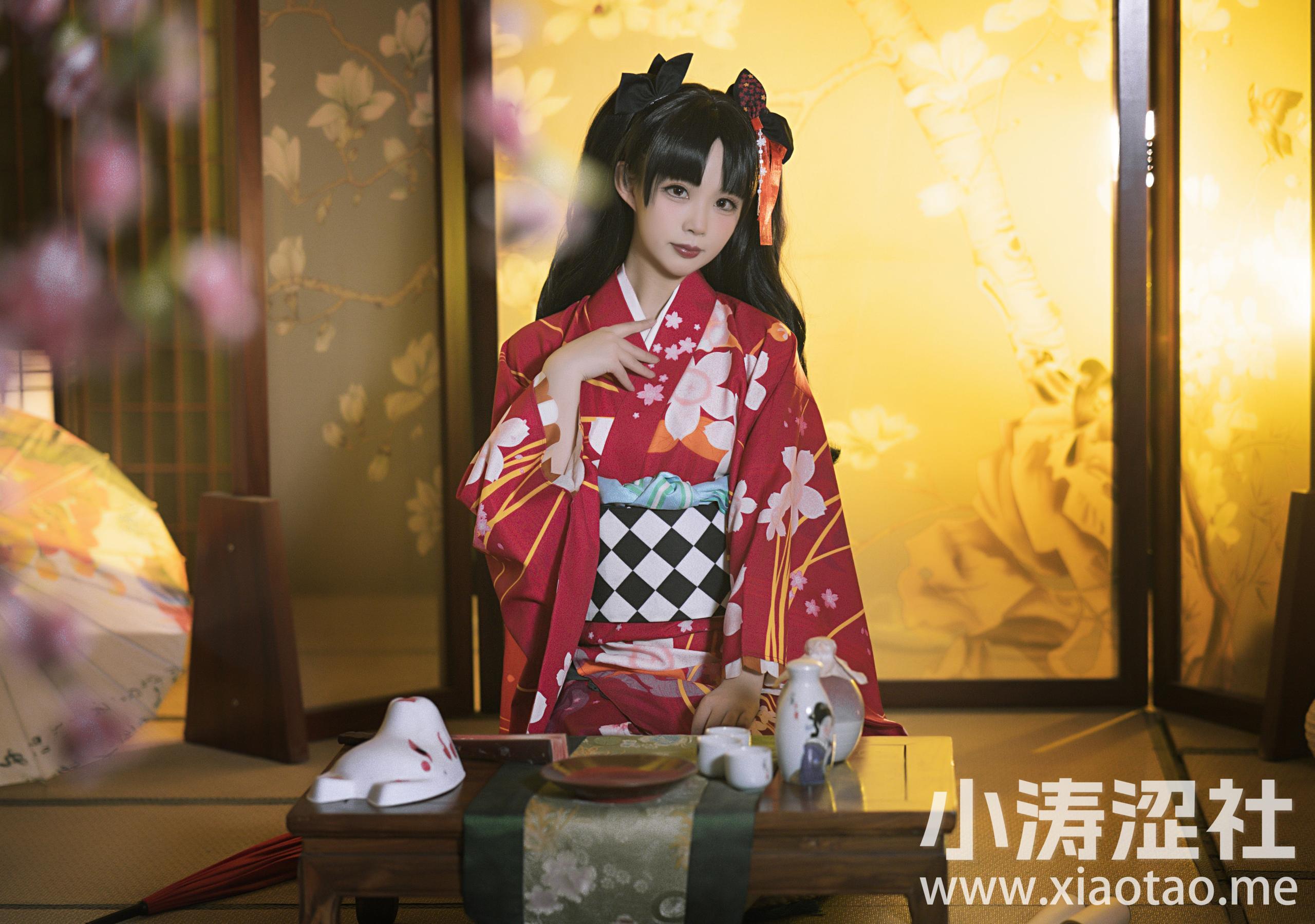 伊什塔尔 英灵正装 Cosplay 二次元 和服 妹子 写真