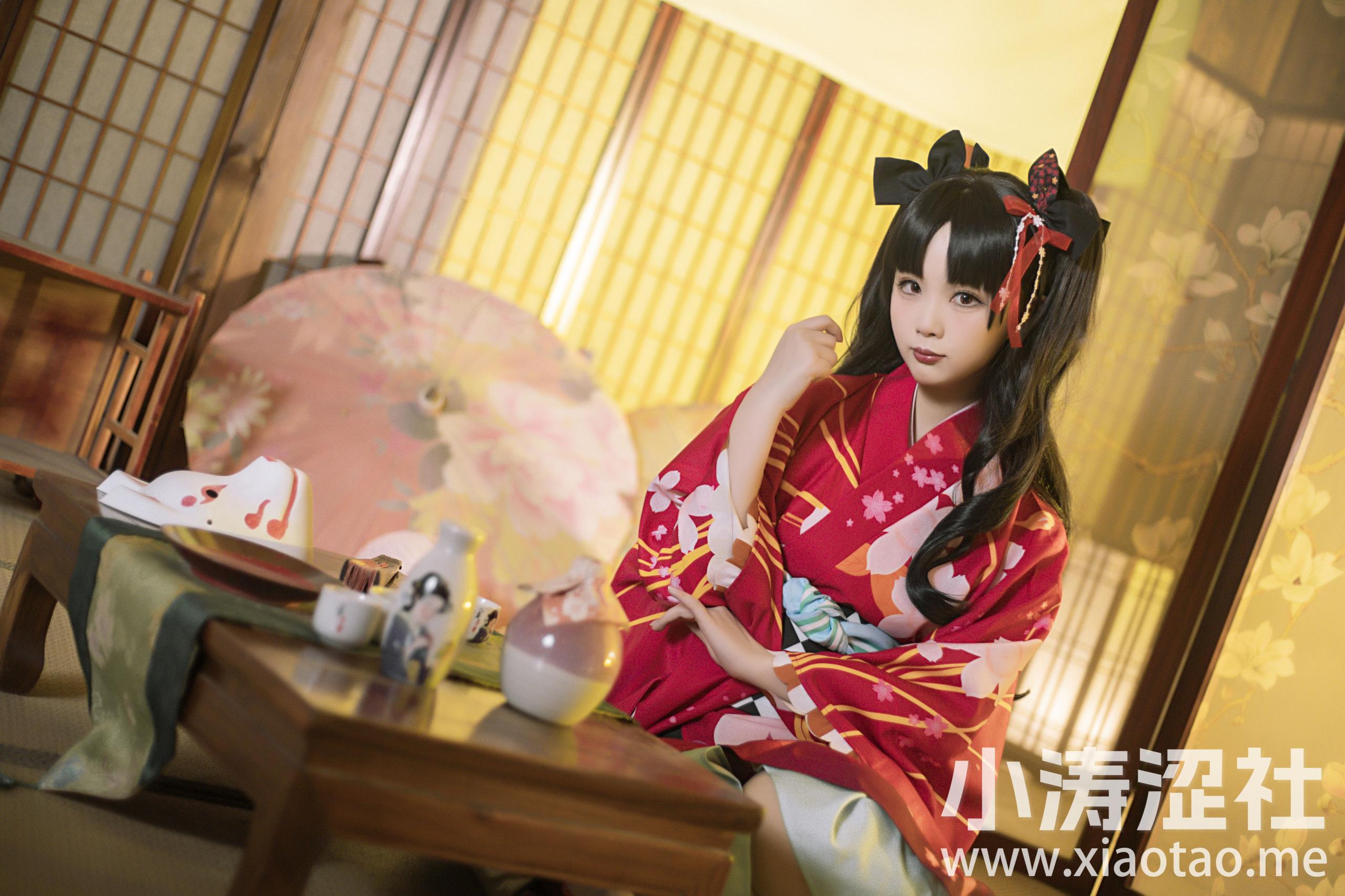 伊什塔尔 英灵正装 Cosplay 二次元 和服 妹子 写真