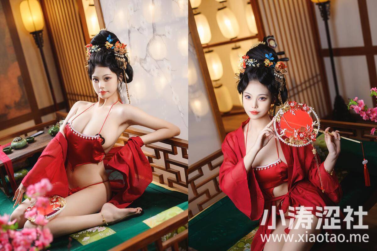 蜜汁猫裘唐宫夜宴，宛若天上的仙女-1