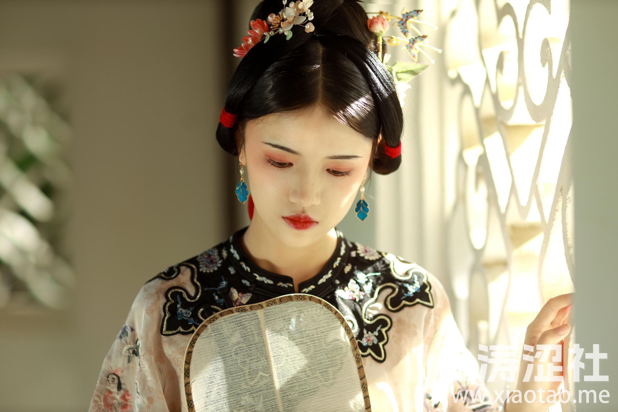 清汉女 模特 古装 清冷美人