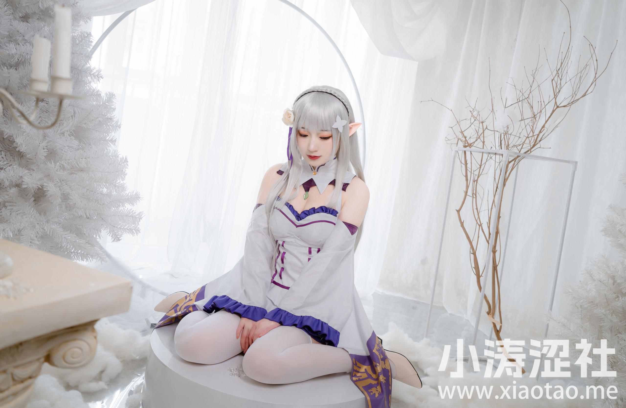 艾米莉亚 二次元 美少女 Cosplay 小姐姐