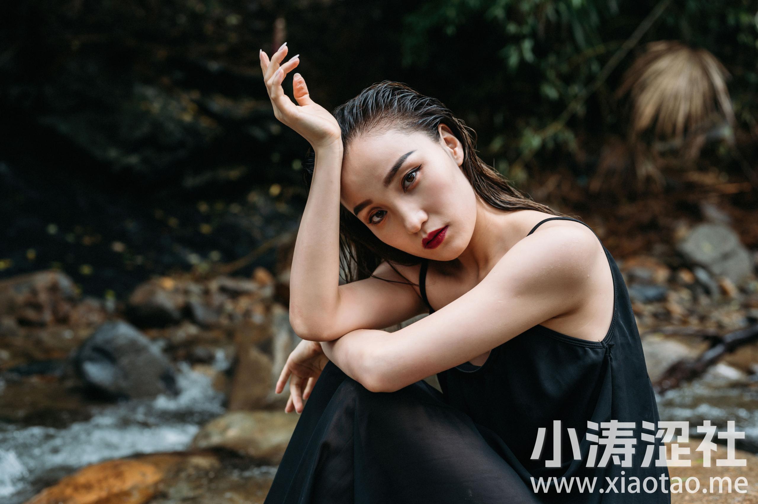 夏末 夏天 养眼 人像 情绪摄影 小溪流水 山林