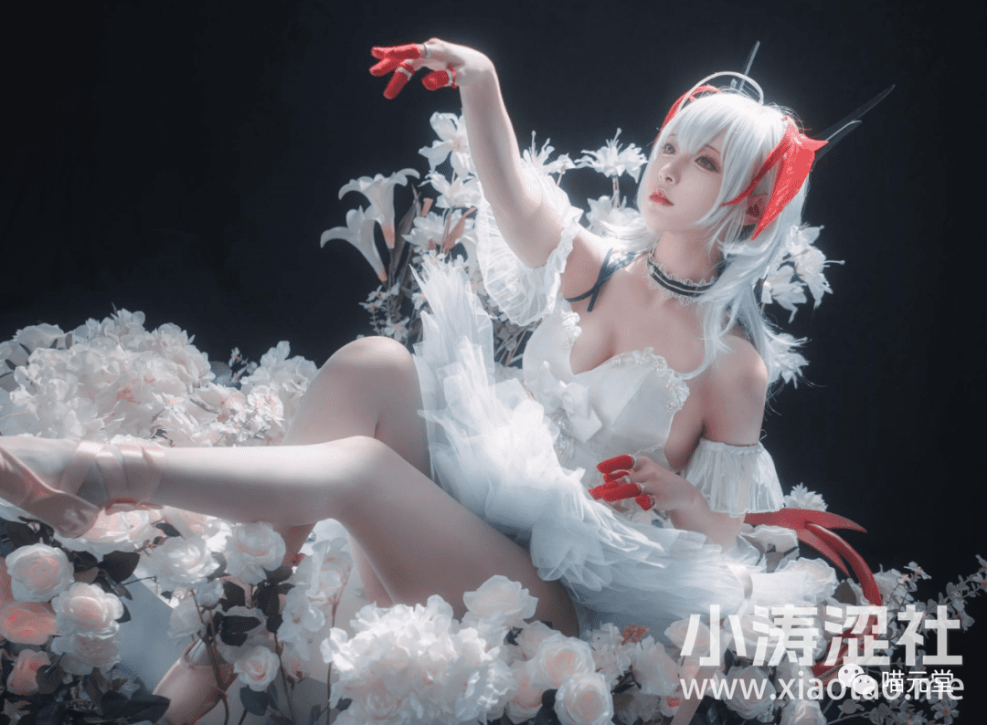 铁板烧鬼舞w写真图集~明日方舟w芭蕾~cosplay图片欣赏