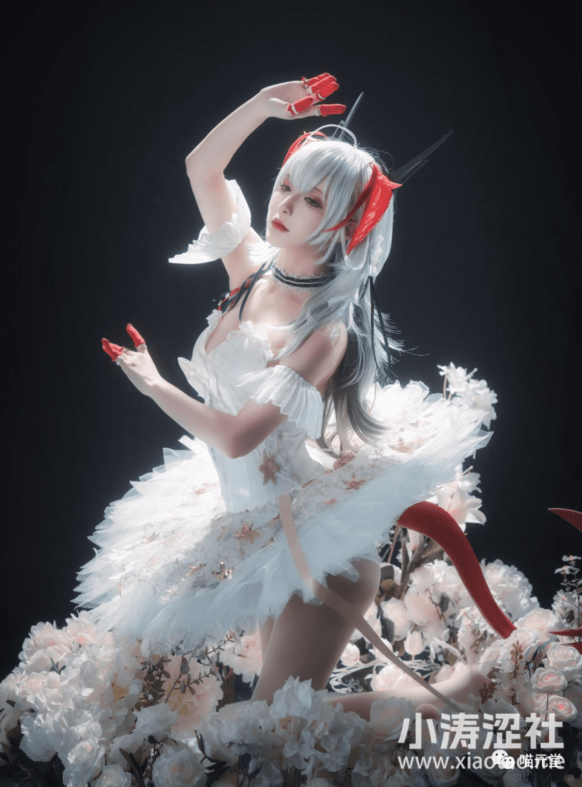 铁板烧鬼舞w写真图集~明日方舟w芭蕾~cosplay图片欣赏
