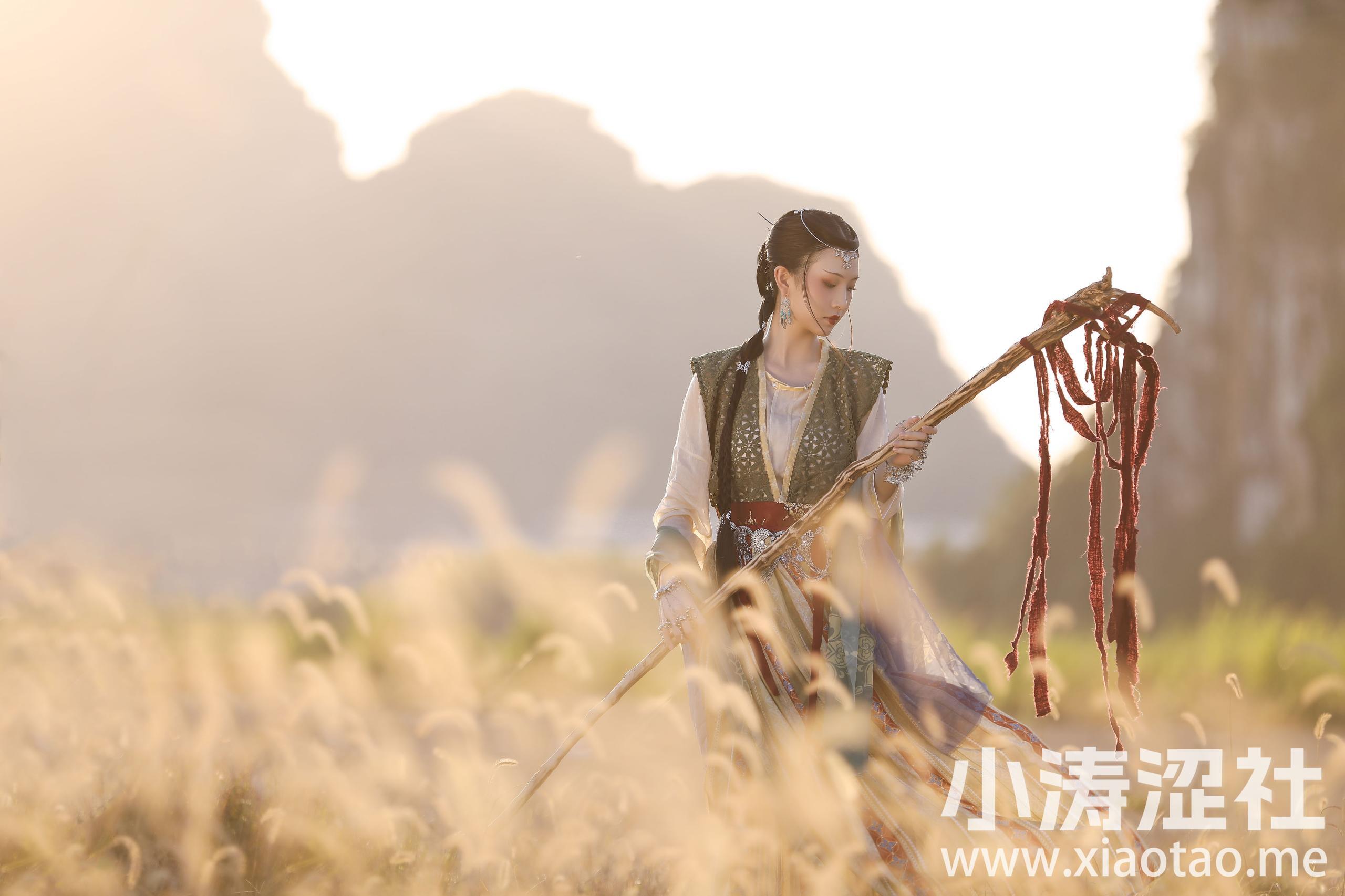 [YiTuYu艺图语] 芝芝琪《苗疆祭司》 好看的4K高清无水印纯欲妹子意境唯美写真完整版图集
