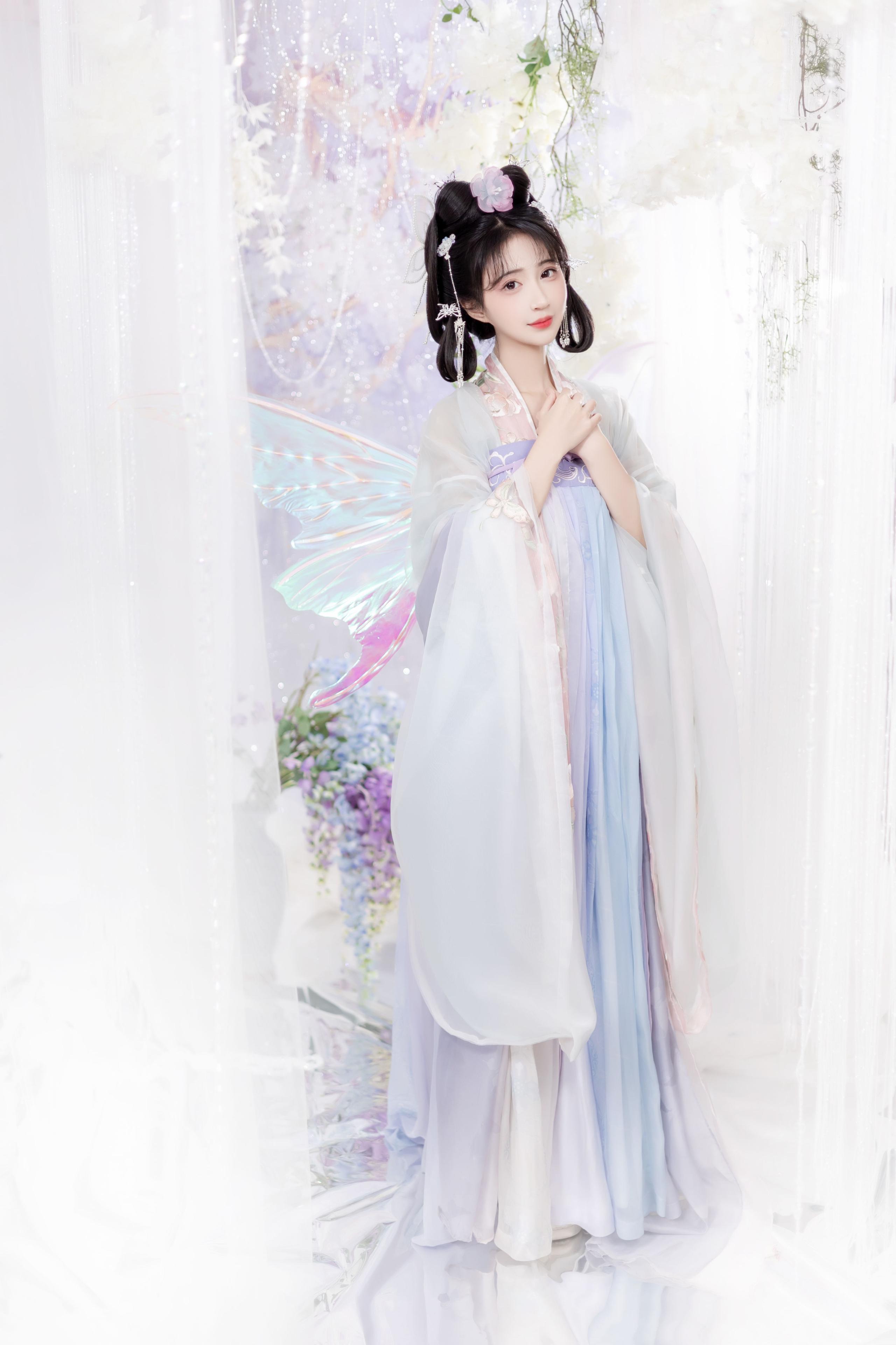 蝶兰 精美 汉服 古装 美人 仙气