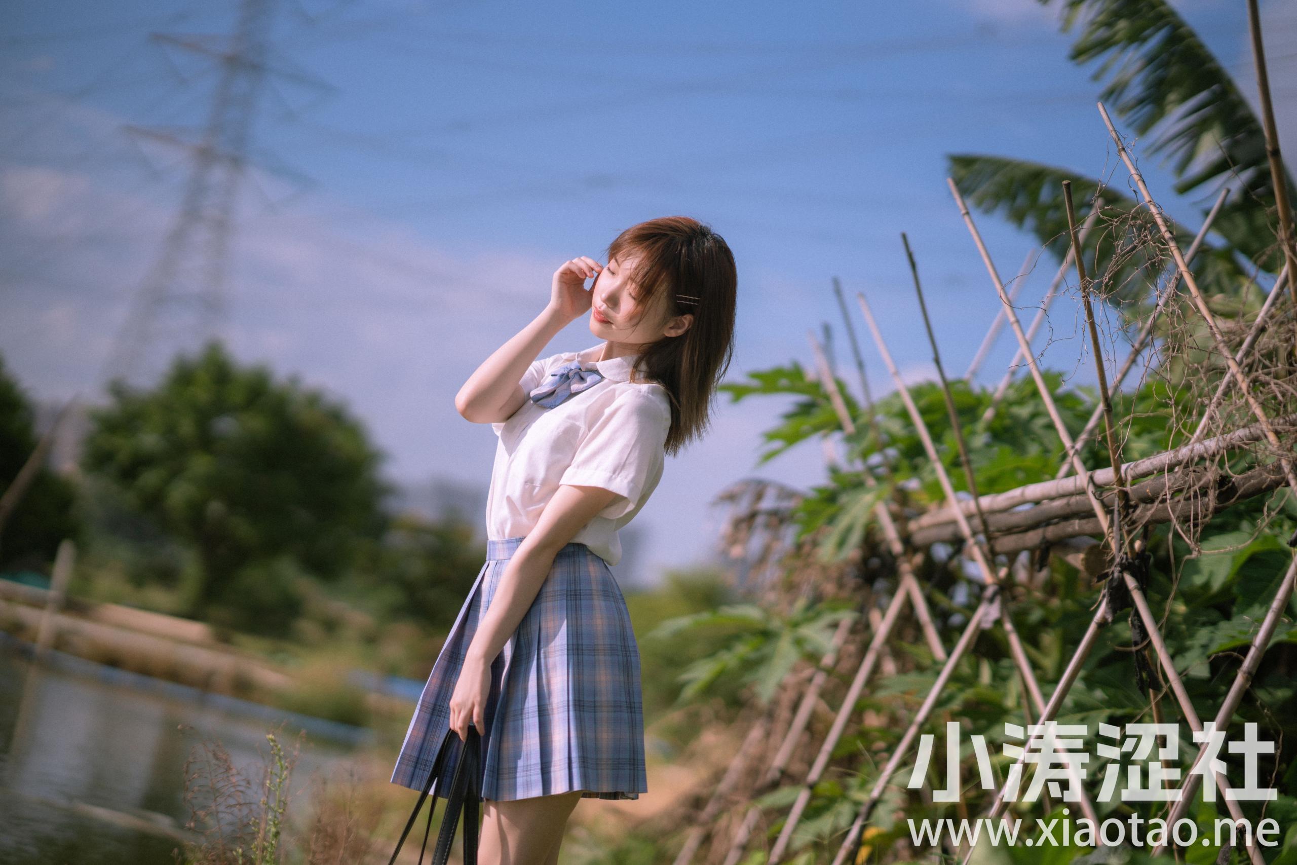 JK少女写真 小清新 少女 JK 治愈系 写真