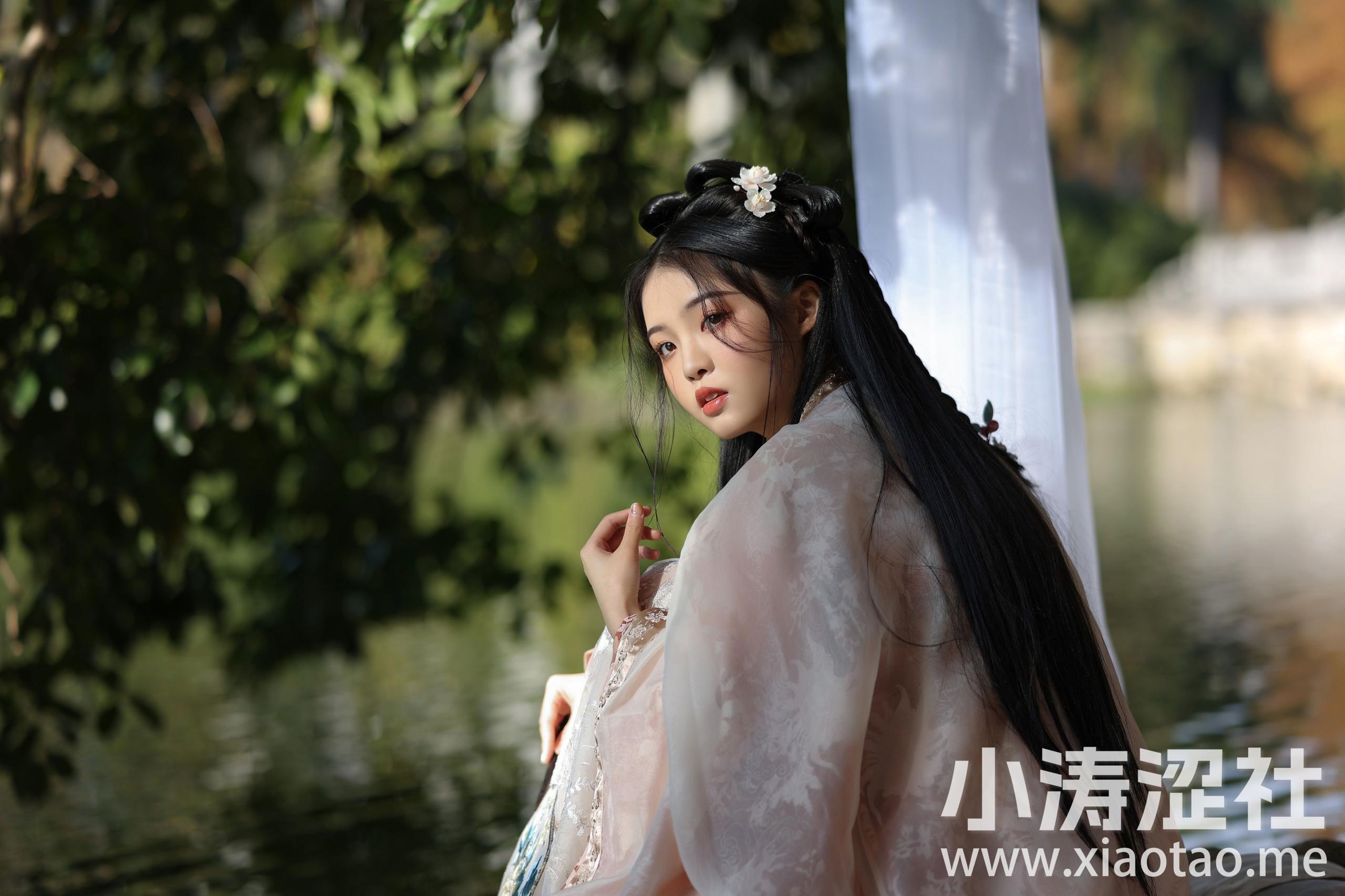 浣溪纱 汉服 少女 小姐姐 写真 清纯 美丽 姑娘